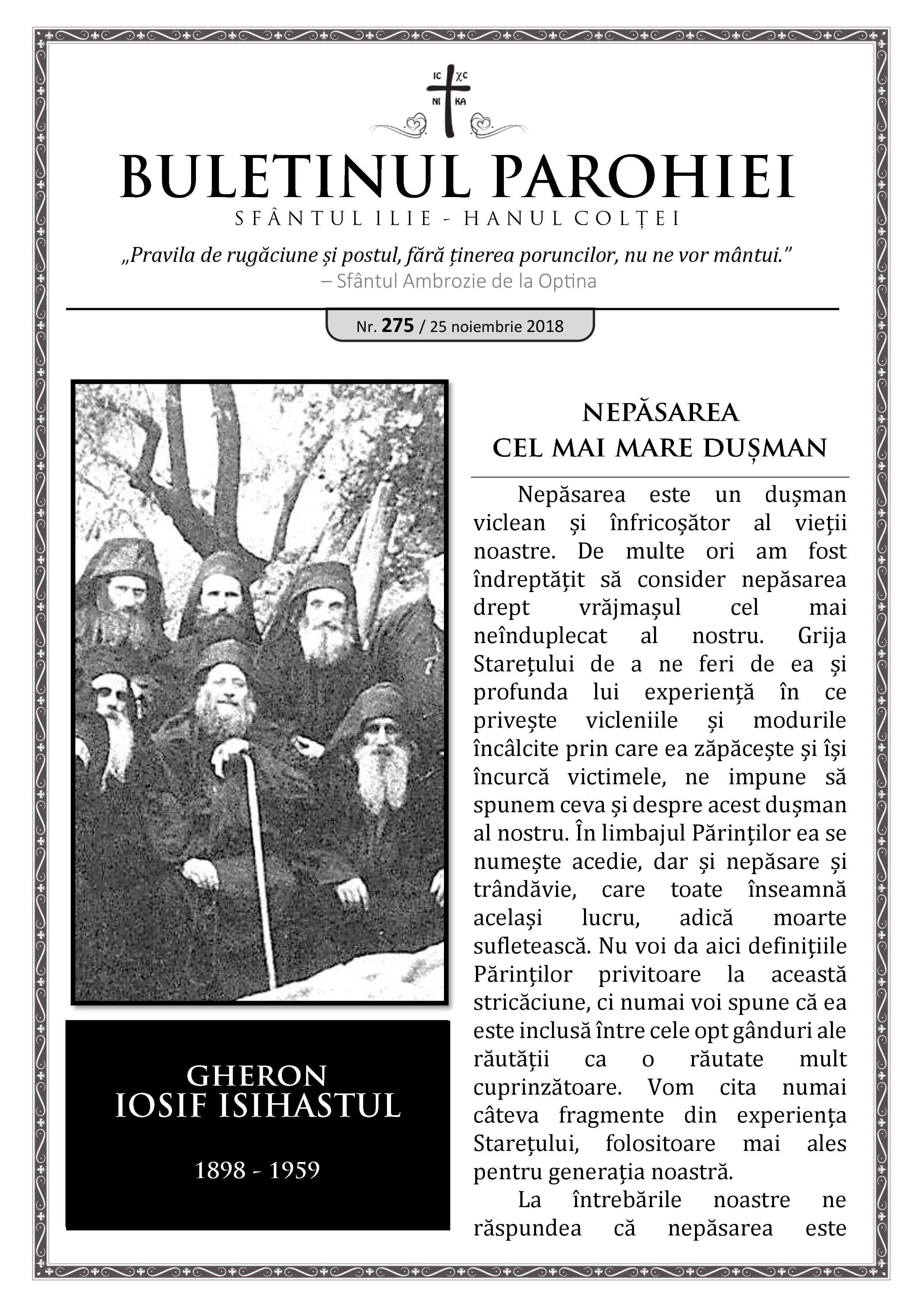 Buletinul nr.275